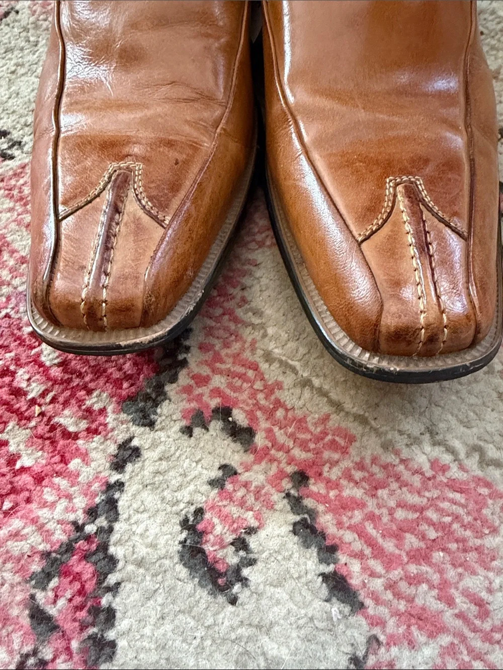 Stacy Adams cognac insole